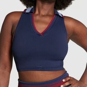 PINK Victoria's Secret Soft Seamless Polo Style Tank Top.